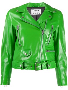 Acne Studios приталенная байкерская куртка