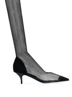 Stella McCartney fishnet sock pumps