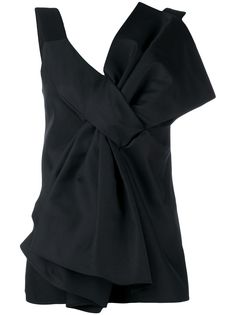 Victoria Beckham топ с объемным бантом