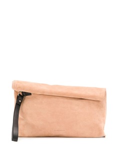Ann Demeulemeester roll-top clutch bag