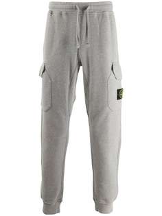 Stone Island спортивные брюки с карманами карго