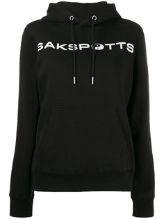 Saks Potts худи с контрастным логотипом