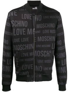 Love Moschino бомбер с логотипом