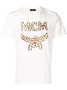 MCM футболка с принтом логотипа