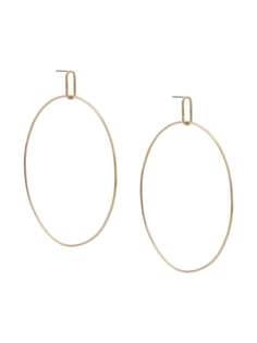 Origin 31 9kt yellow gold large Hoola hoop earrings