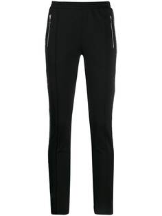 AREA faux-crystal side panel leggings