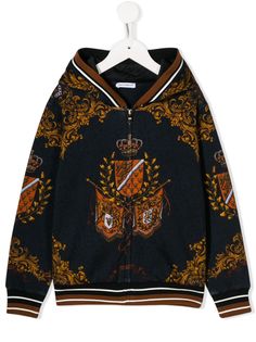 Dolce & Gabbana Kids худи с принтом Baroque