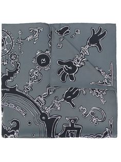 Hermès Pre-Owned платок с принтом
