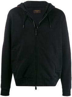 Ermenegildo Zegna худи на молнии с принтом