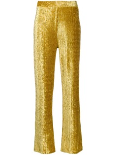 Frenken расклешенные брюки с завышенной талией