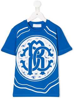 Roberto Cavalli Junior футболка с графичным логотипом