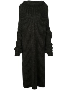 Uma Wang длинный джемпер с высоким воротником