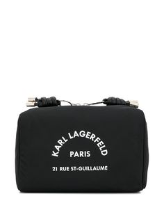 Karl Lagerfeld косметичка с логотипом