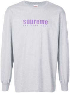Supreme футболка с логотипом