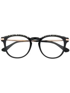 Jimmy Choo Eyewear очки с леопардовым узором