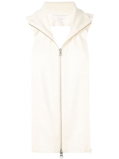 Veronica Beard кашемировый жилет на молнии