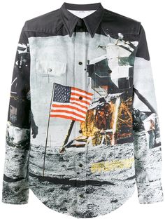 Calvin Klein Jeans Est. 1978 рубашка с принтом Moon Landing
