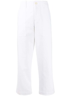 Jejia укороченные брюки с завышенной талией