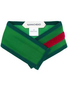 Namacheko стеганый шарф на застежке липучке