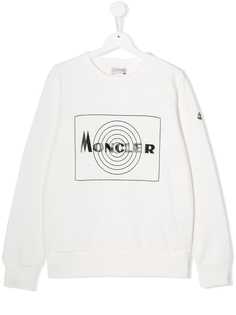 Moncler Kids толстовка с логотипом