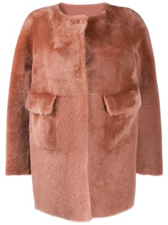Desa 1972 пальто с накладными карманами