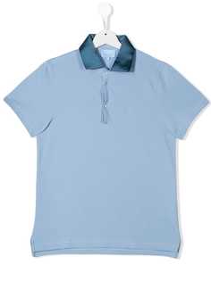 Lanvin Enfant рубашка с контрастным воротником