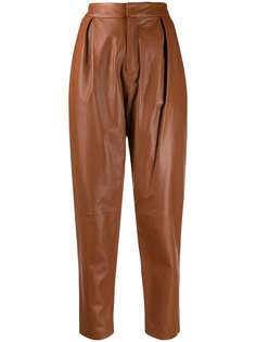 Simonetta Ravizza cropped high-waisted trousers