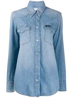Calvin Klein джинсовая рубашка с длинными рукавами