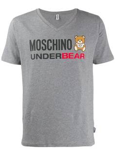 Moschino футболка с логотипом