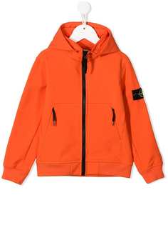 Stone Island Junior куртка на молнии с капюшоном
