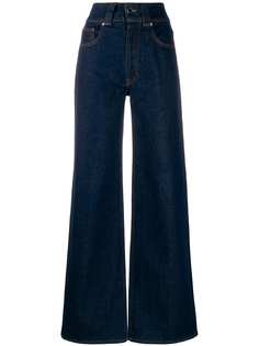 Victoria Victoria Beckham джинсы широкого кроя с завышенной талией