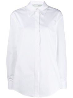 Off-White рубашка с логотипом
