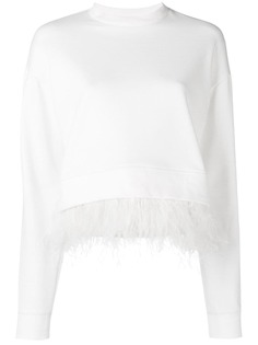 Derek Lam 10 Crosby толстовка с перьями