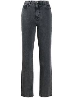J Brand джинсы прямого кроя с эффектом потертости