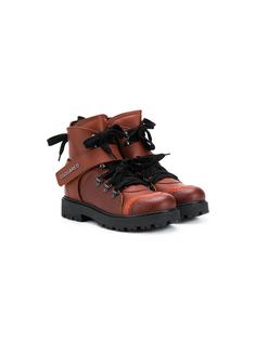 Dsquared2 Kids ботинки на шнуровке