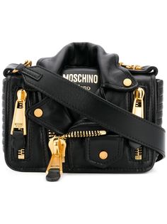 Moschino маленькая сумка через плечо Biker