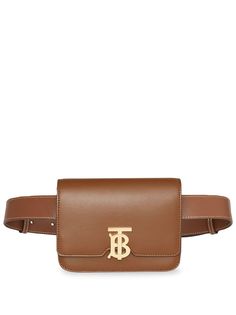 Burberry поясная сумка с монограммой TB