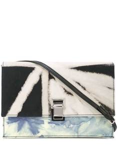 Proenza Schouler джинсовая сумка для ланча с узором тай-дай