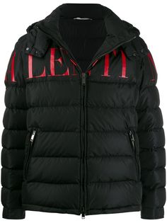 Valentino пуховик с логотипом