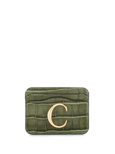 Chloé картхолдер с логотипом