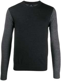 PS Paul Smith джемпер в стиле колор-блок