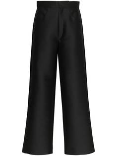 Toteme брюки широкого кроя с завышенной талией