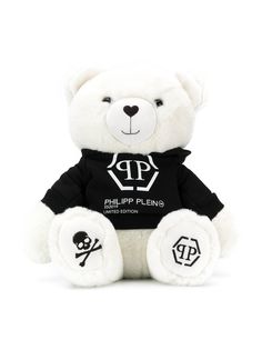 Philipp Plein Junior мягкая игрушка в виде медведя с логотипом