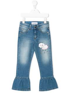 Simonetta расклешенные джинсы