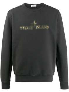 Stone Island толстовка с логотипом