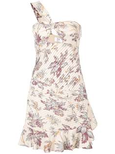 Sir. pleated one-shoulder dress