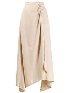 Nanushka юбка с декоративной булавкой
