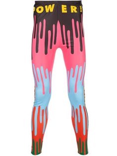 Walter Van Beirendonck Dripping Monster Bike leggings