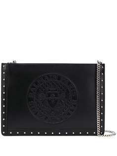 Balmain клатч с логотипом