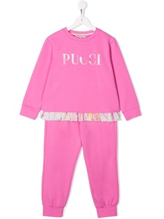 Emilio Pucci Junior комбинезон с логотипом